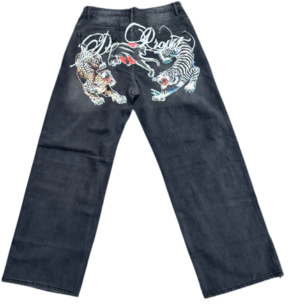 “PRIMAL” BLACKWASH DENIM
