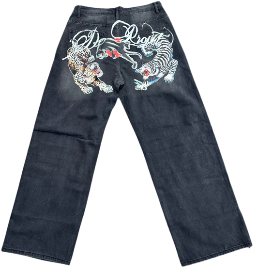 “PRIMAL” BLACKWASH DENIM